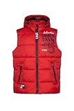 camp david weste 3xl Aus robustem Ripstop Gewebe in Crinkle Optik