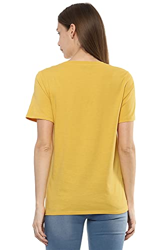 Image of Van Heusen Women's Solid Regular Fit T-Shirt