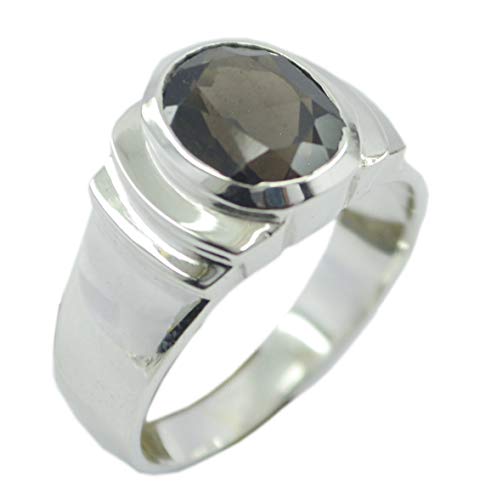 Bague en quartz fumé brun pour sublimer vos tenues de soirée