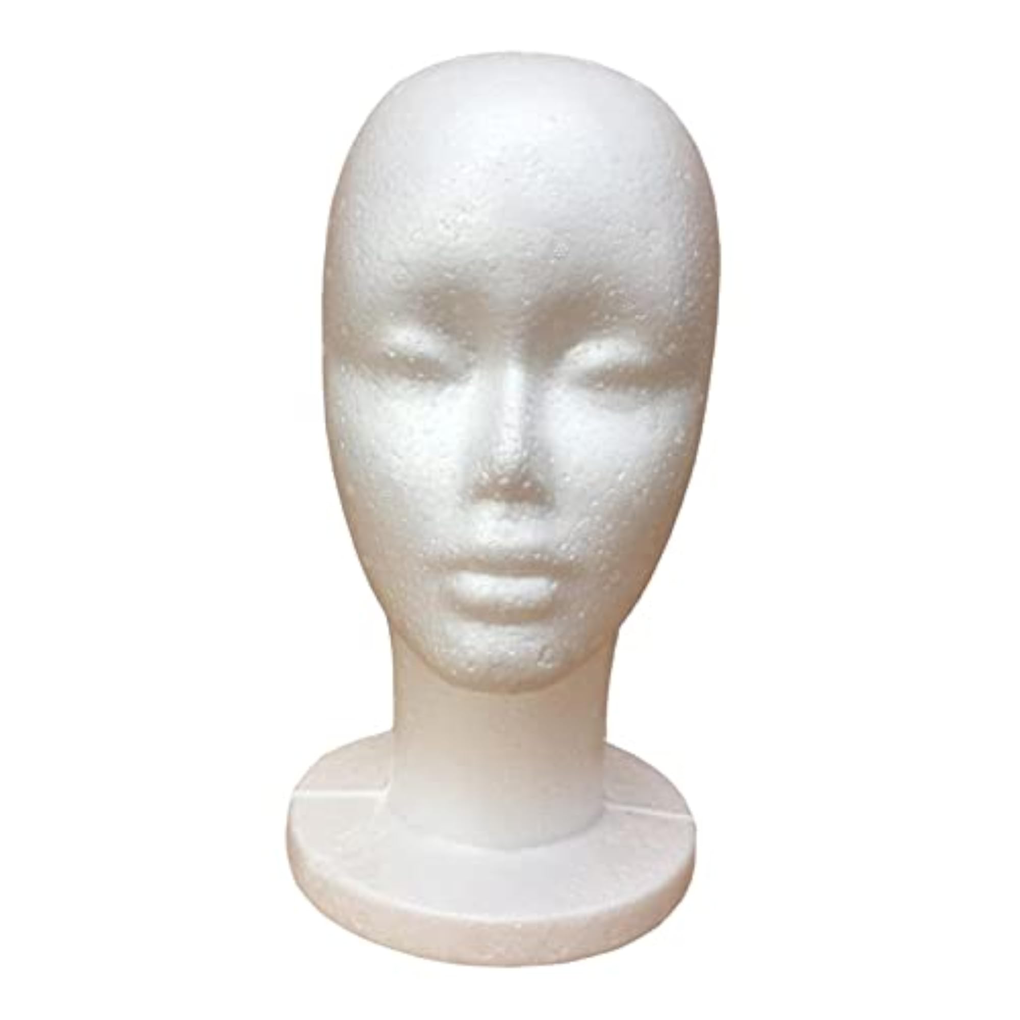 Female Foam Mannequin Head for Display