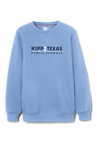 KIPP Texas Youth Long Sleeve Crewneck Fleece Sweatshirt