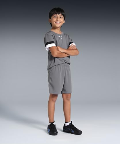 Image of Puma Boys' teamRISE Junior Knitted Shorts | Comfortable and Sweat Proof Polyester Football Shorts | Lightweight and Breathable Training Shorts for Kids & Teen Athletes
