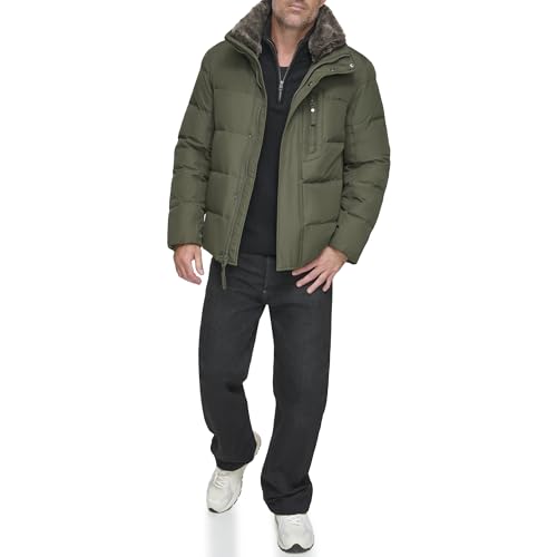Image of Andrew Marc Men's Mid-length Puffer Jacket
