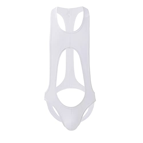 Mens Suspenders Wrestling Singlet Leotard Thong Bodysuit Jumpsuit Briefs One Piece Bodywear Bulge Pouch Leotard Wrestling Suit Racerback Silky Smooth Mini Boxer Briefs Sleepwear Activewear Undershirt #TOP1