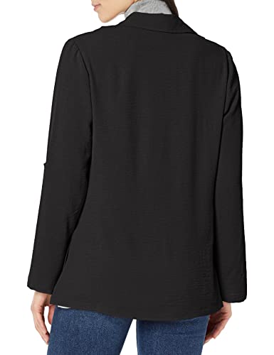 Adrianna Papell Women's Roll Sleeve One Button Blazer3