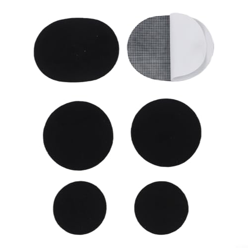 Parche para zapatos, calcomanía de reparación, protector de talón, fijación de tenis, reparación de tela para zapatos desgastados, tira autoadhesiva (A gris claro)