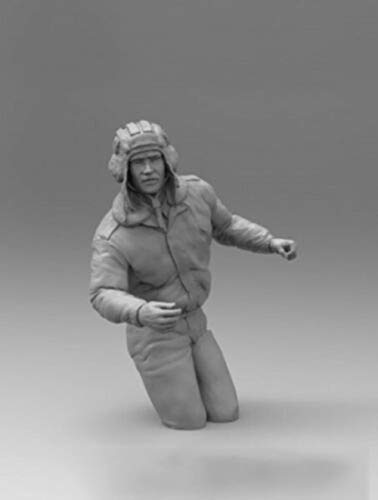 Figura Modelo Kit Resina T-72 Soviet Invierno 1:16 miniatura 1