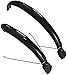 Guardabarros para bicicletas Mountain Bicycle Mudguard 2 PCS Frontal Trasero Fender Set Ciclismo Accesorio Bike Bike Fenders 16/20/24/28 pulgadas MUDGUARDES MUDGUARDS BICICLE-20 pulgadas Excellen