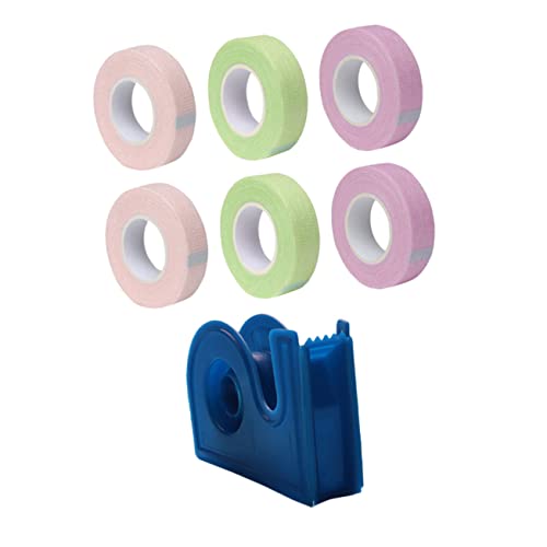 FRCOLOR 7pc Lash Extension Tapes Eyelash Grafting Tapes Lash Fabric Tapes Special Adhesive Tape for Lash Separation for Birthday or Festival