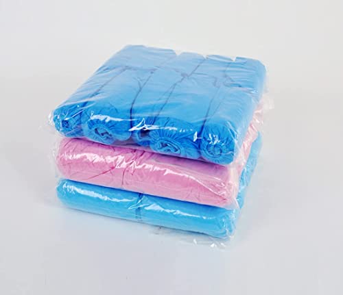 SIR.BLVCK Copriscarpe blu monouso, taglia