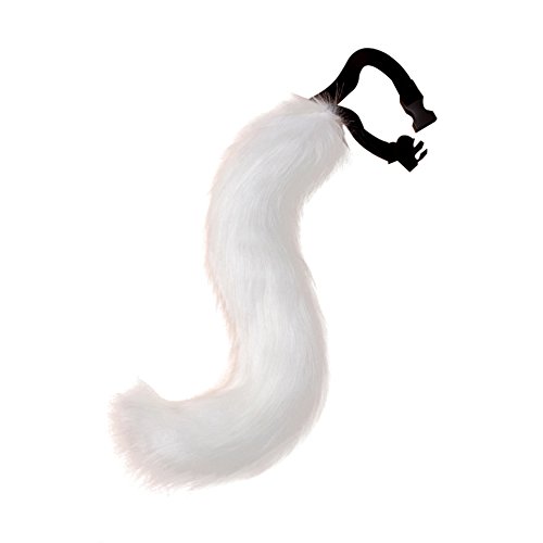 Finance Plan Faux Fur Fox Tail Cosplay Furry Wolf Adjustable Carnival Party Costume Supplies (1#)