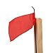 NOENNULL Ice Fishing Tip Up Flag High Visibility Flag Ice Fishing Equipment Gear with Net and 50M Nylon String