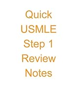 Quick USMLE Step 1 Review Notes (Quick USMLE Review) 1514299631 Book Cover