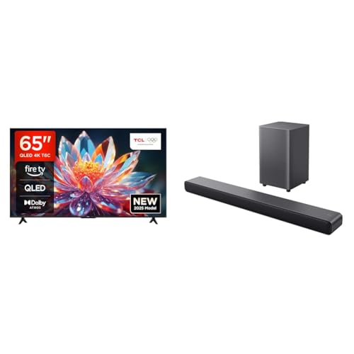 TCL 65T6C 65' QLED TV 4K HDR, Fire TV (Dolby Vision e Atmos,...