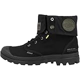 palladium us baggy f damen halbstiefel Umklappbarer Schaft ist mit einem Druckknopf fixierbar