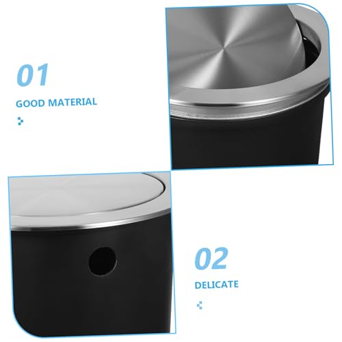 Poubelle encastrée cuisine pour plan de travail compacte inox