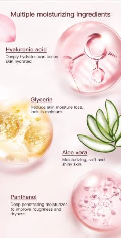 Toner for Face with Rose Water & Vitamin C – Hydrating Facial Toner for Women & Men – Alcohol-Free, Gentle Formula with Hyaluronic Acid & Antioxidants – for Sensitive & Dry Skin - Image 3