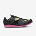 Nike High Jump Elite Track & Field Jumping Spikes (806561-003, Anthracite/Black/Light Lemon Twist/Fierce Pink) Size 6