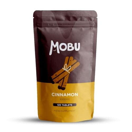 MOBU Cinnamon Tablets, 3000mg, 120 Tablets
