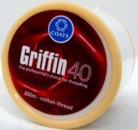Griffin40 Eyebrow Thread - 300m (100% cotton)