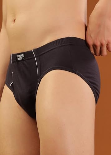 Image of Dollar Bigboss Men's Solid Cotton Brief (Colour May Vary)