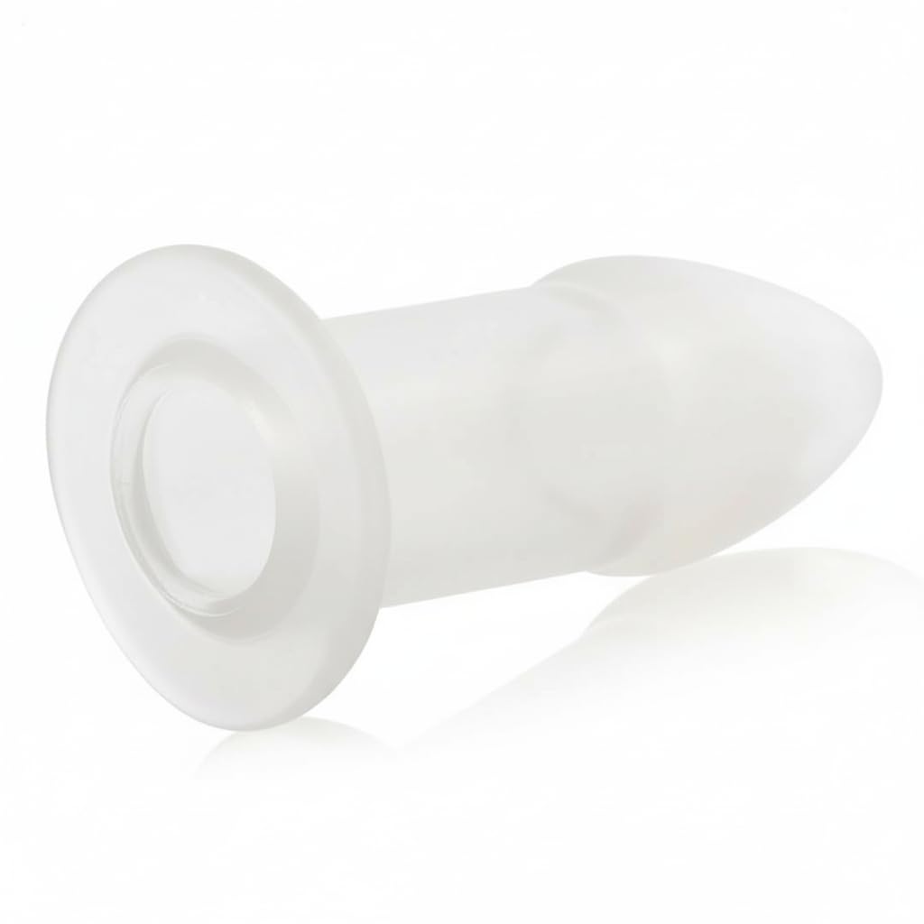 XS Hollow Tunnel Butt Plug 3 7 x 1 1 Small Silicone Anal Plug for Beginners Open Core