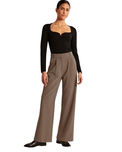 Image of NIMIN High Waisted Work Pants for Women Business Casual Outfits 2026 Office Dress Pants Trousers with Pockets