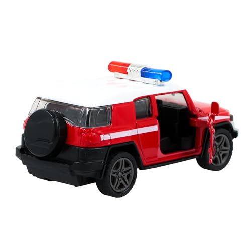 Image of GENIE'S TOY BUS 1:32 Scale Pullback Die Cast Police Jeep I Premium Alloy Metal Diecast Police Jeep I Diecast Metal Pullback Police Jeep for 3+ Year Kids