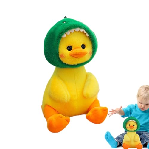 Duck llenado, peluche pato peluche | Muñeca de peluche de pato amarillo de 9.84 pulgadas con sombrero,Cosas de decoración, almohada de lanzamiento de juguete, cojines de sofá, amigo para dormir para b Duck llenado, peluche pato peluche | Muñeca de peluche de pato amarillo de 9.84 pulgadas con sombrero,Cosas de decoración, almohada de lanzamiento de juguete, cojines de sofá, amigo para dormir para b
