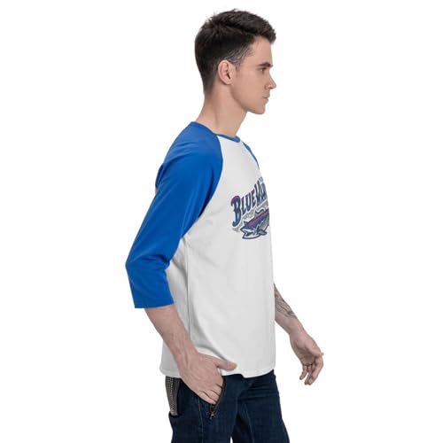Pensacola Blue Wahoos Men'S Raglan Sleeves Baseball T-Shirts4
