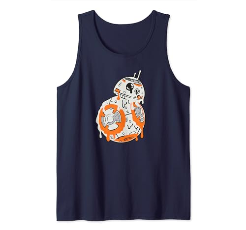 Débardeur BB-8 Star Wars style dripping pour vos festivals et sorties été