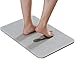 Marbrasse Bath Mat, Absorbent Diatomaceous Earth, Japanese Design, Nonslip Bathroom Floor Mats for Fast Water Drying, Self-Refreshing Hard Shower Mat (Grey)