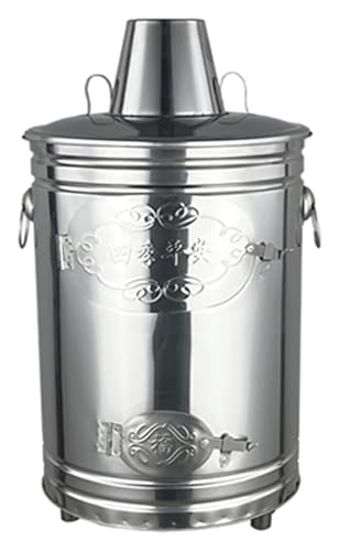 Outdoor Smokeless Burn Barrel for Efficient Trash Incineration - Ideal for Yard, Park & Garden Waste Disposal