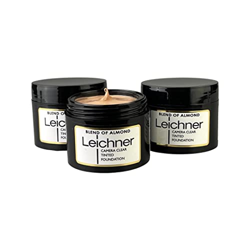 Leichner Camera Clear Tinted Foundation Almond 30ml (Pack of 3)