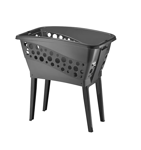 Gardissimo XL Wäschekorb 50L mit Beinen