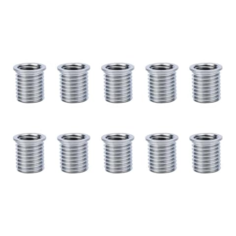 SENNMONN Thread Repair Inserts M12X1.75X16.2MM Insert Qty 10 Stainless Steel Cover