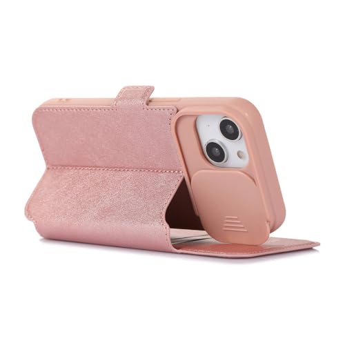 Étui à rabat iPhone 14 Pro Max avec cache caméra coulissant