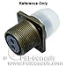 Itt Cannon Circular Connector, Mil-C-5015 Series (Vg95234), Receptacle, 37, Pin, Crimp, Wall Mount - CA3100ER28-21P
