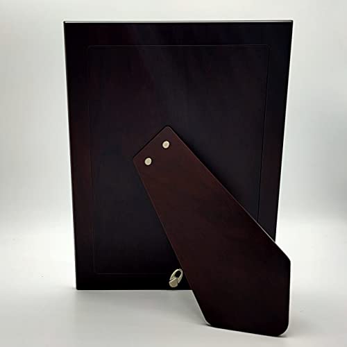 SEC OF FLORENCE 7217/13 x 18 Bilderrahmen aus massivem 925er Silber mit Rückseite aus Mahagoni-Holz – Bild 3