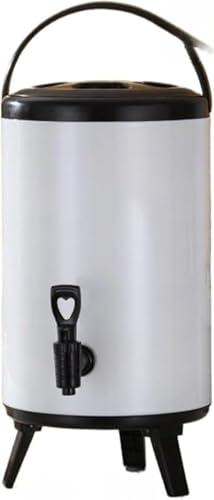 CokBlu ステンレス製飲料カップディスペンサー 6-12L 大容量水差し|キャンプ・野営用 スポーツドリンク対応 多機能飲料サーバー モダンデザイン 家庭・アウトドア両用 易メンテナンス飲料桶