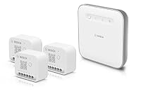 Bosch Smart Home Beleuchtung und Beschattung-Set, 3x Licht-/Rollladensteuerung II, 1x Controller II – Ansicht 1
