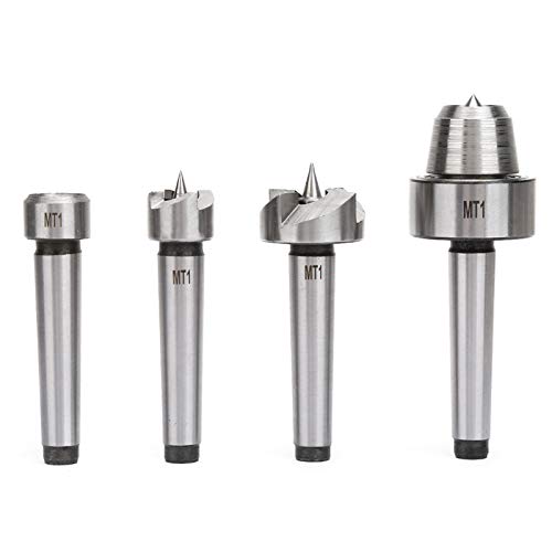 Set de 4 Puntas para Torno de Madera MT1/MT2 con Caja