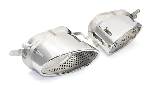 排気口 排気管 パーツ 用 A4 A5 A6 A7 RS3 RS4 RS6 RS7 304ステンレススチール製排気管マフラーチップテールカバートリム1セット