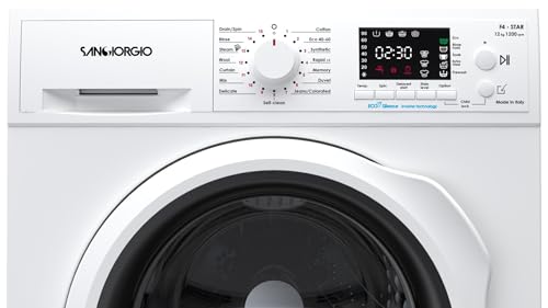 Sangiorgio F1012A9 Lavatrice Caricamento Frontale 10 Kg 1200 Giri/Min Bianco - 4