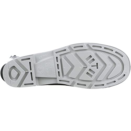 Tingley Pulsar 43251 PVC Safety Toe Knee Boot, Mens 7 / Womens 9, Gray/Black2