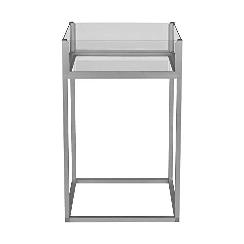 VKF Renzel Wühltisch „Construct” / Silber eloxiert/grau