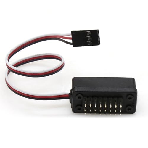 Interruptor de luces CH3 para coche RC de panel LED accesorio SCX10 TRX4 6