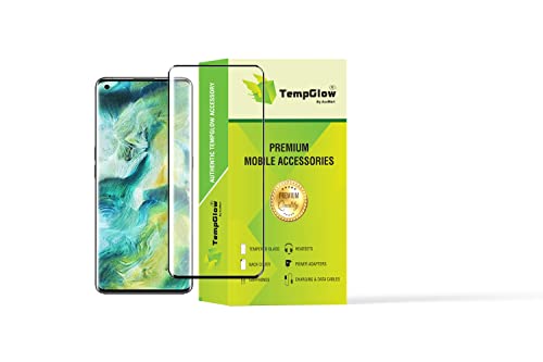 Image of Screen Protector for Oppo Reno 6 Pro -Black Tempered Glass Edge-to-Edge 3D Screen Protector With Installation Kit