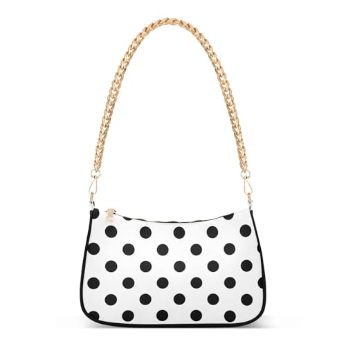 Bolso Hobo Tote con Cadena y Cierre para Mujer miniatura 1