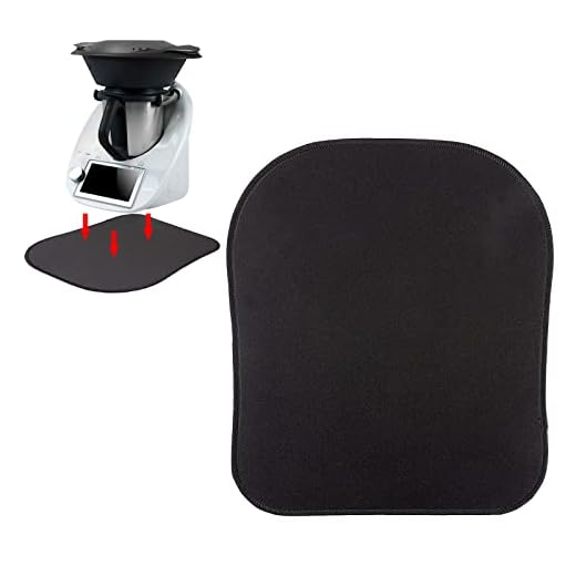 Tabla deslizante para Thermomix,Alfombrilla deslizante mate deslizante deslizante Accesorios para la Thermomix TM6 TM5,Alfombrilla deslizante para robot de cocina para mover fácilmente el Vorwerk